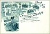 XXVI - Příležitostná pohlednice ke spolkovému dni, který uspořádal v Praze 11. května 1899 Ústřední spolek sběratelů</br> pohlednic z Nordhausenu