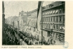 311 - Pohled na severozápadní stranu ulice Na Příkopě při Husových slavnostech v červenci 1903